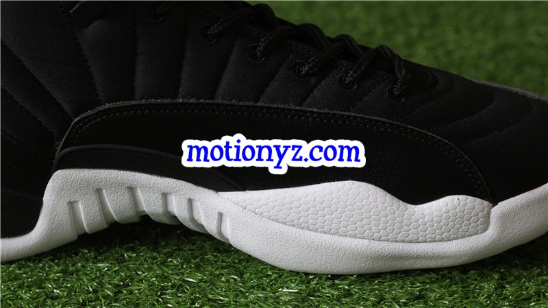 Air Jordan 12 Retro Black Nylon
